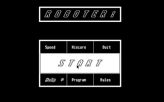 Roboter atari screenshot